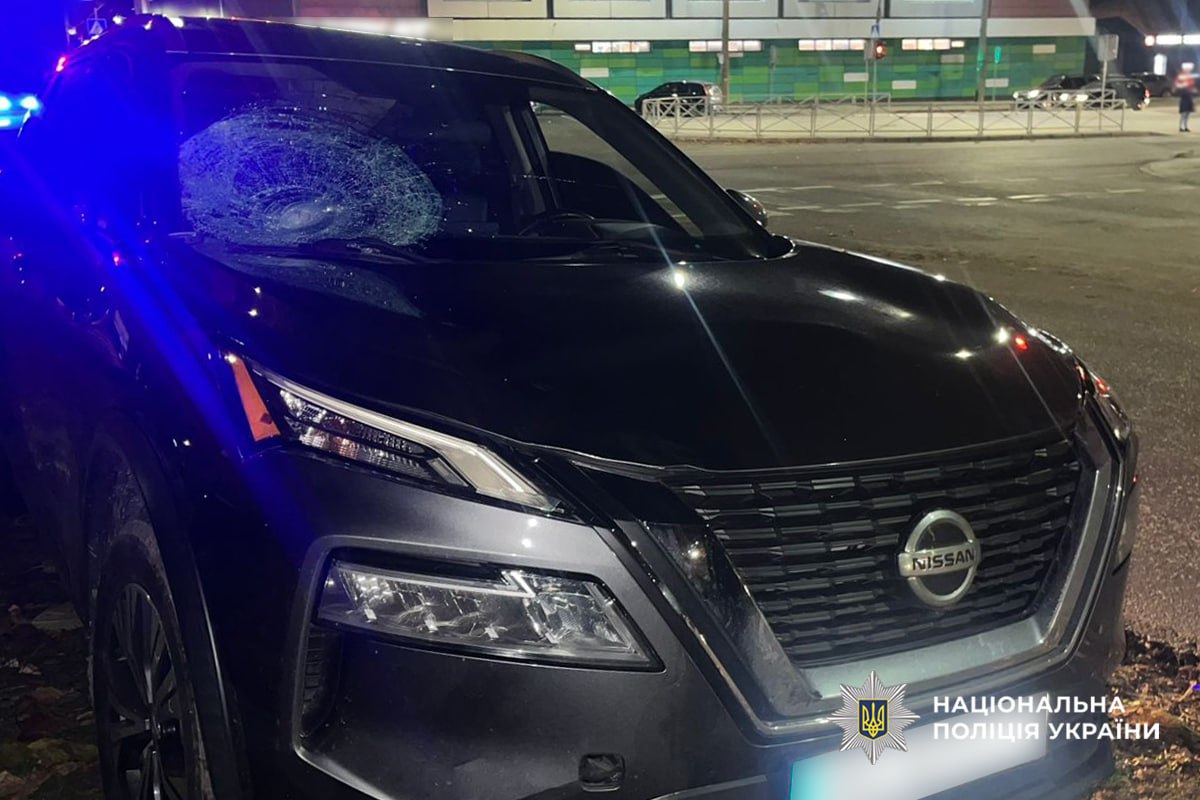 авто після ДТП у Черкасах