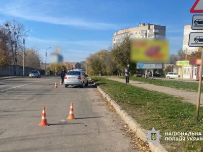 аварія в Умані, на місці ДТП працює поліція