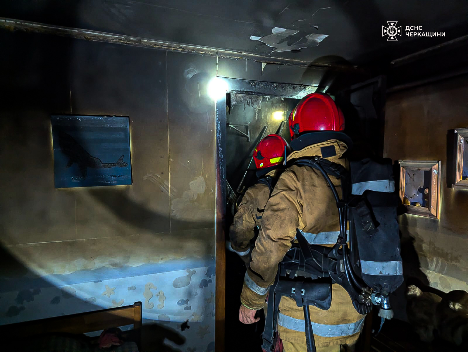 задимлення