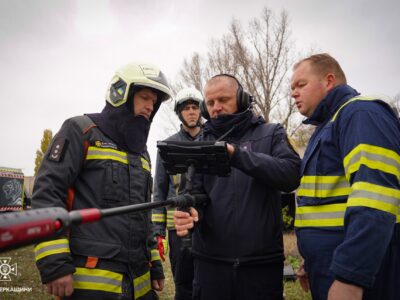 Рятувальники під час навчання