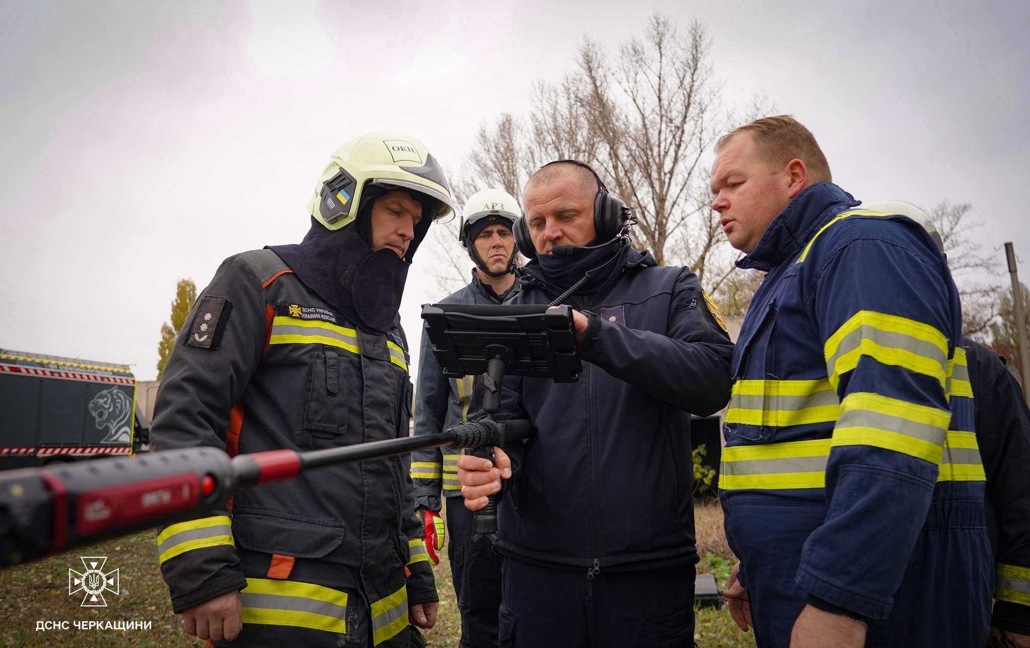 Рятувальники під час навчання