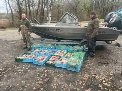 Незаконно виловлена риба