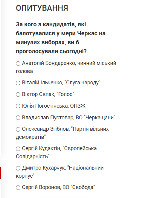 Опитування