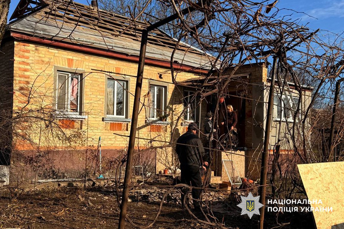 Пошкоджена будівля