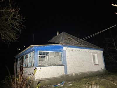 Пошкоджений будинок