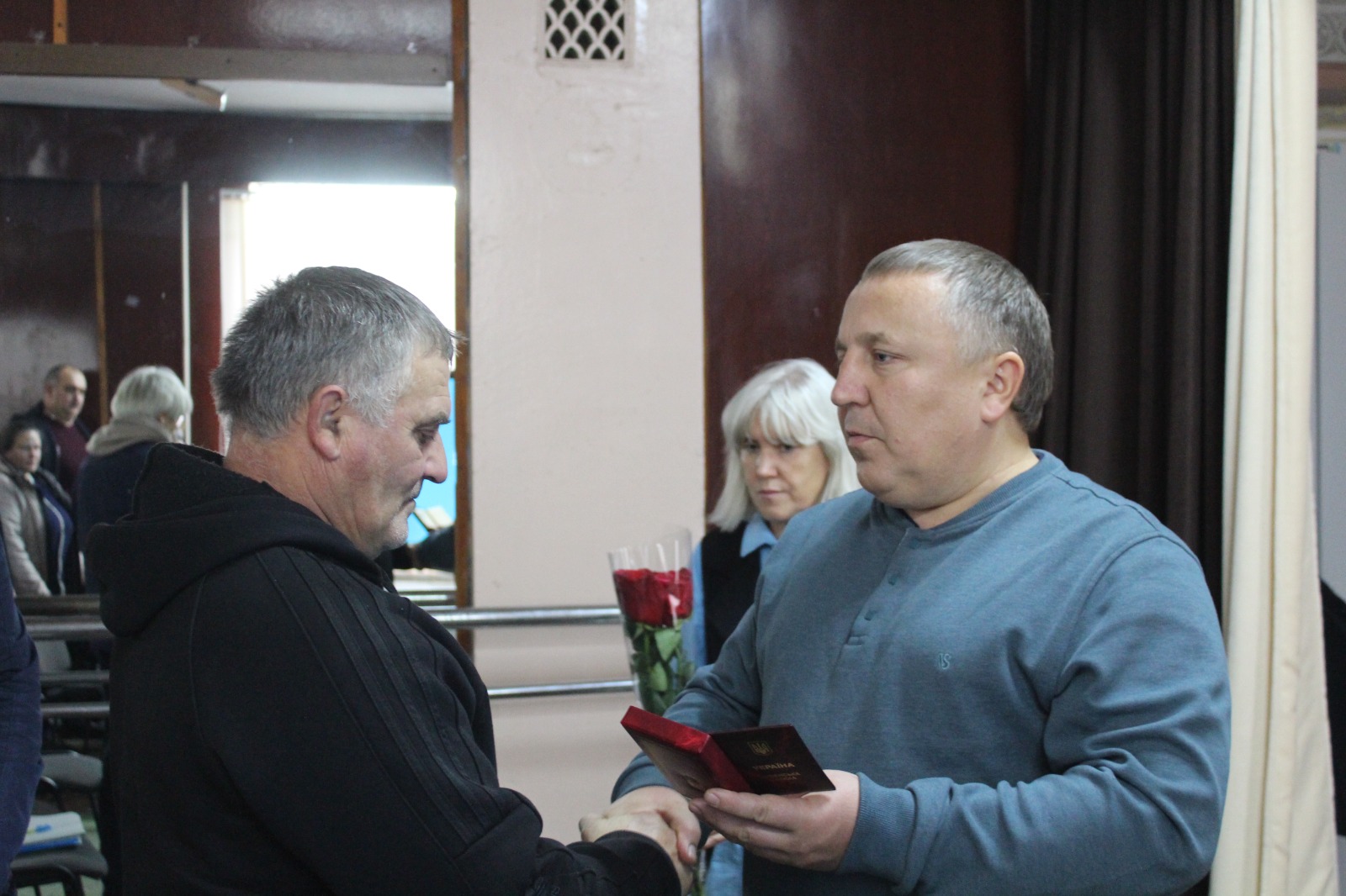 Вручення нагороди