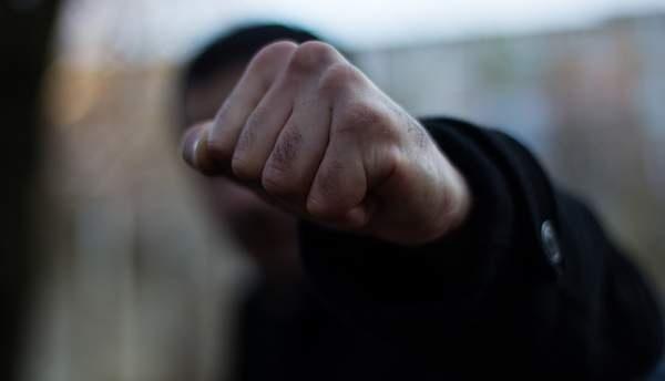 Побив собаку