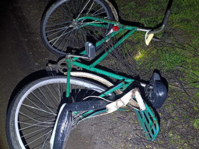 велосипед після аварії
