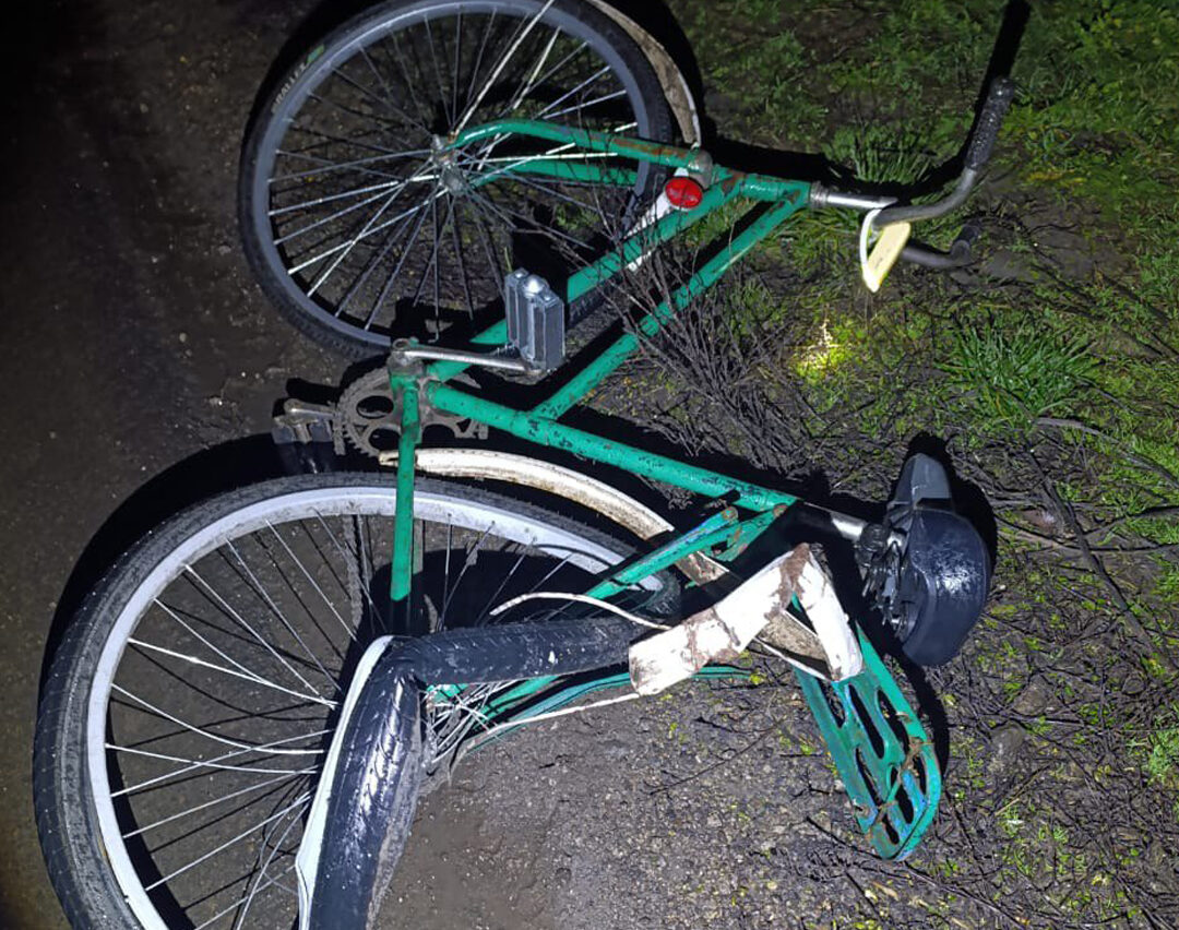 велосипед після аварії