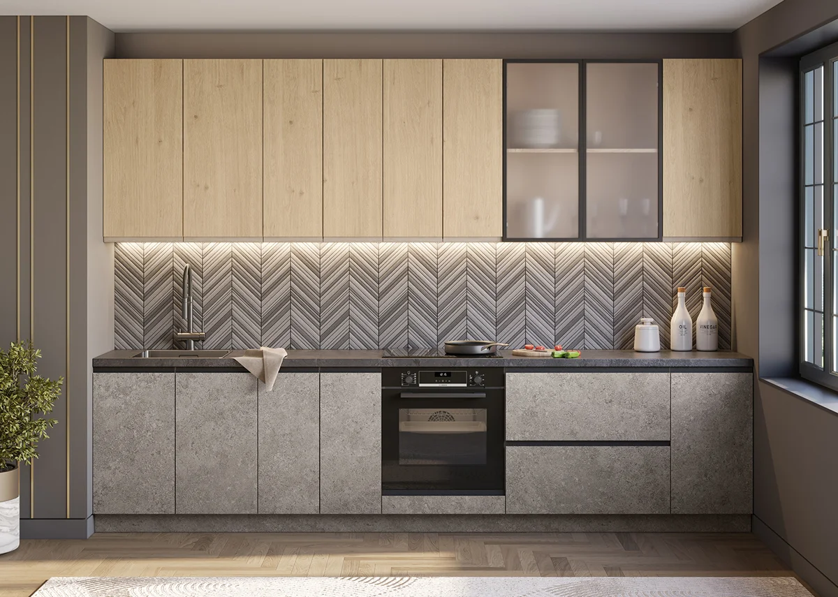 кухня з технікою