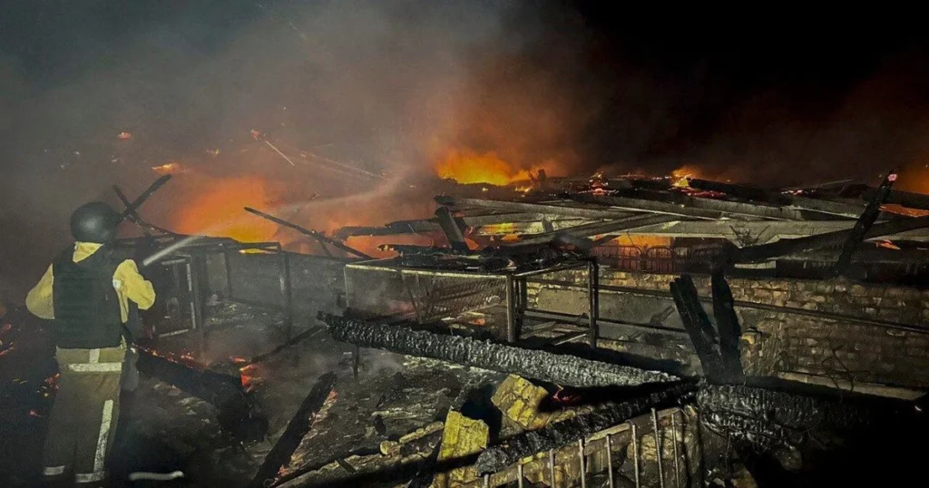 наслідки обстрілу в Україні