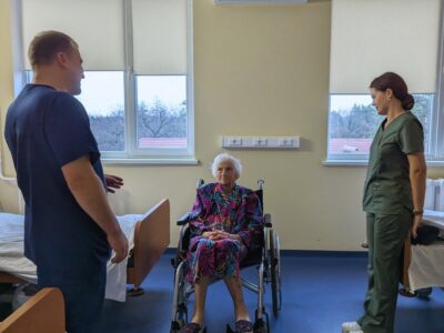 пацієнтка онкоцентру