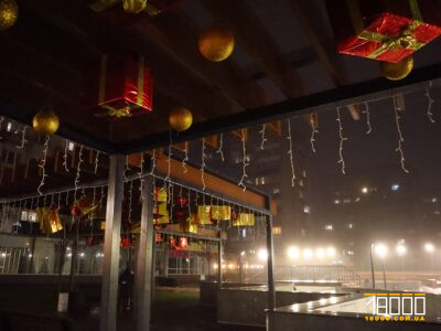 Прикраси на перголі