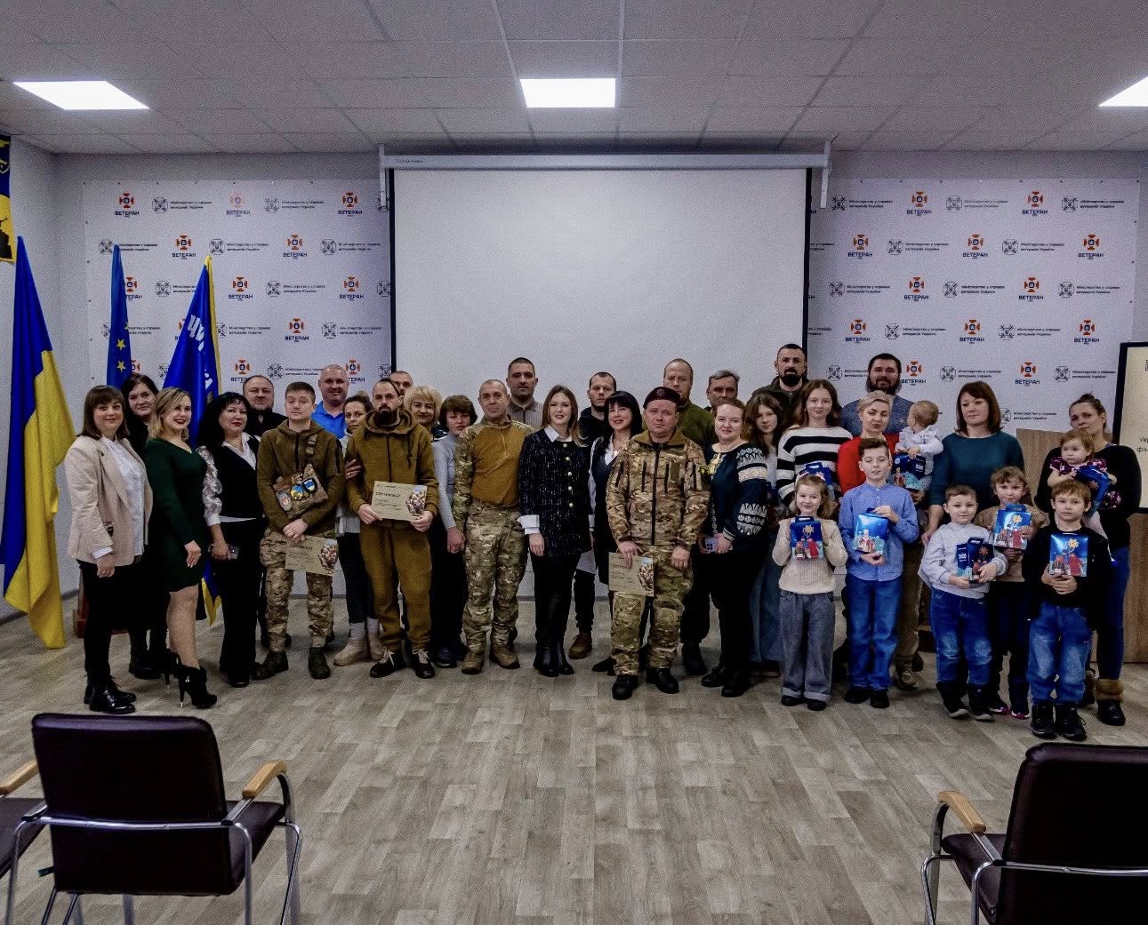 На Черкащині 12 родинам ветеранів передали сертифікати на придбання житла