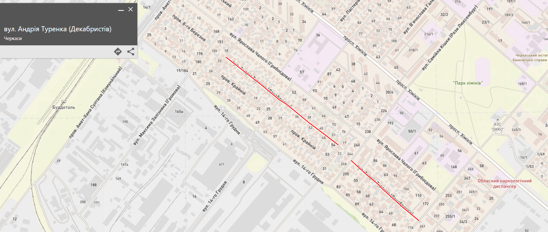 Вулиця Туренка