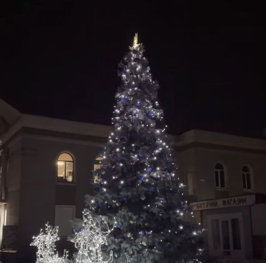 Ялинка в Золотоноші