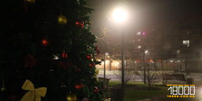 Новорічна атмосфера в Черкасах