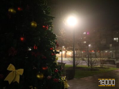 Новорічна атмосфера в Черкасах