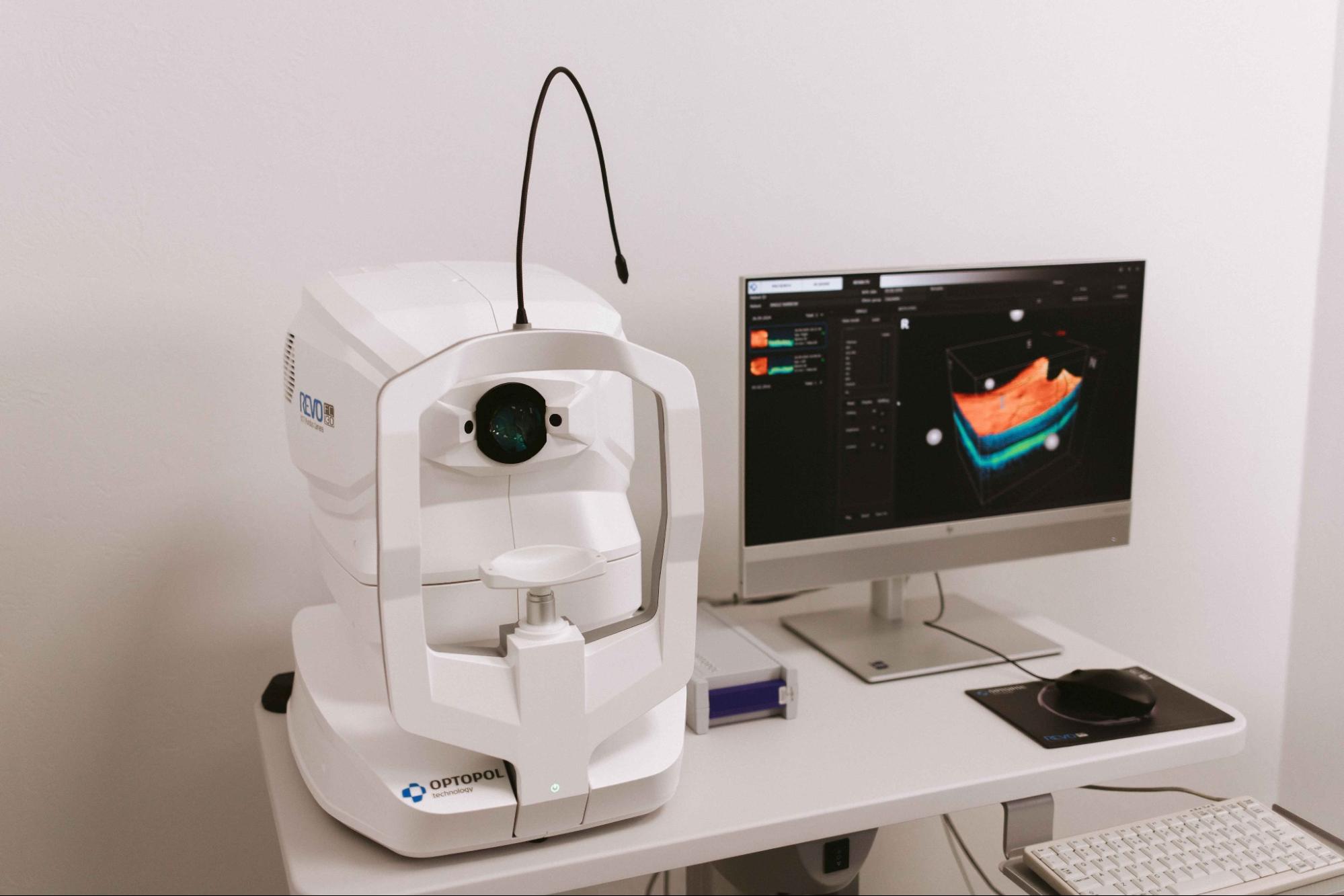 Апарат для діагностики зору