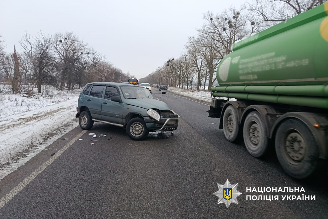 Нива після аварії