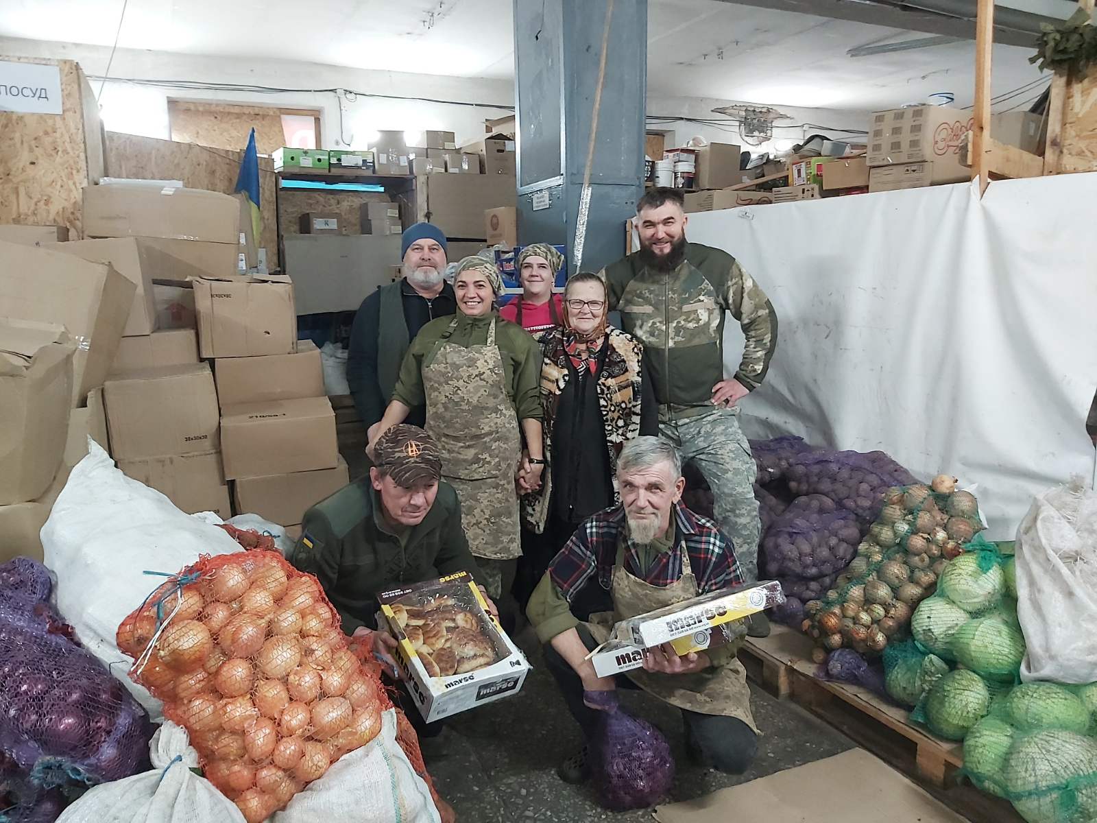 Зінаїда Сорока з командою