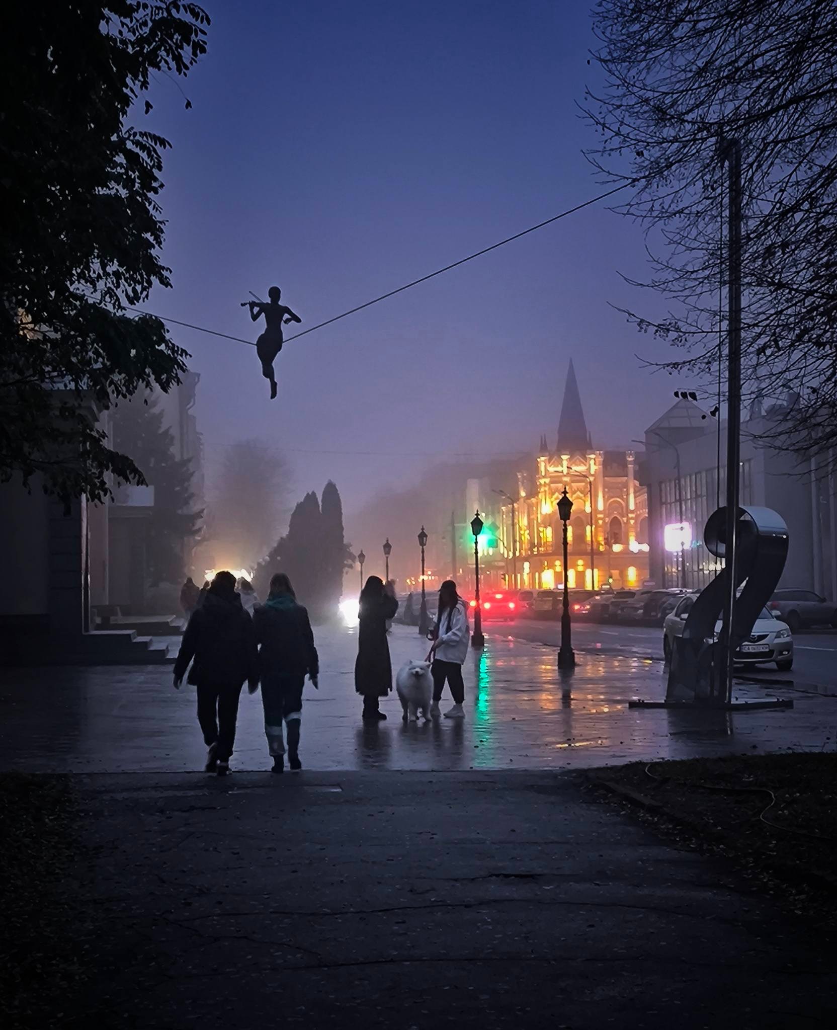 Черкаси увечері