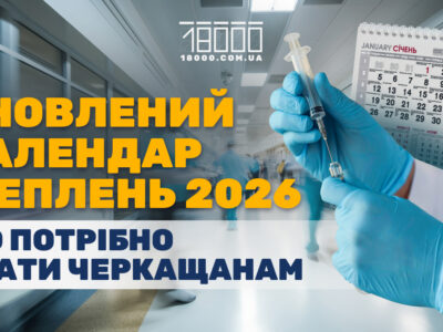Календар щеплень у 2026 році