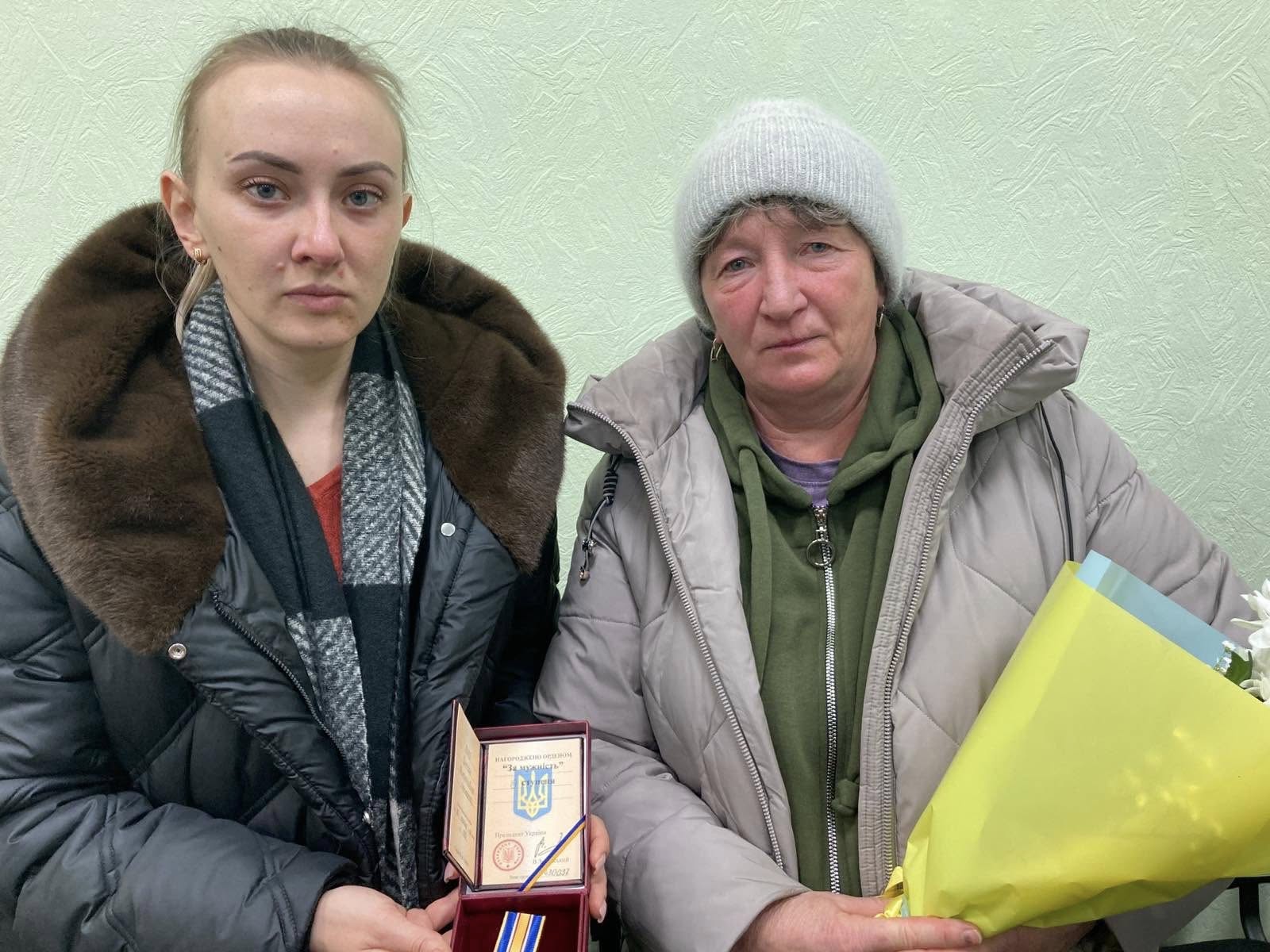 родичі полеглого захисника