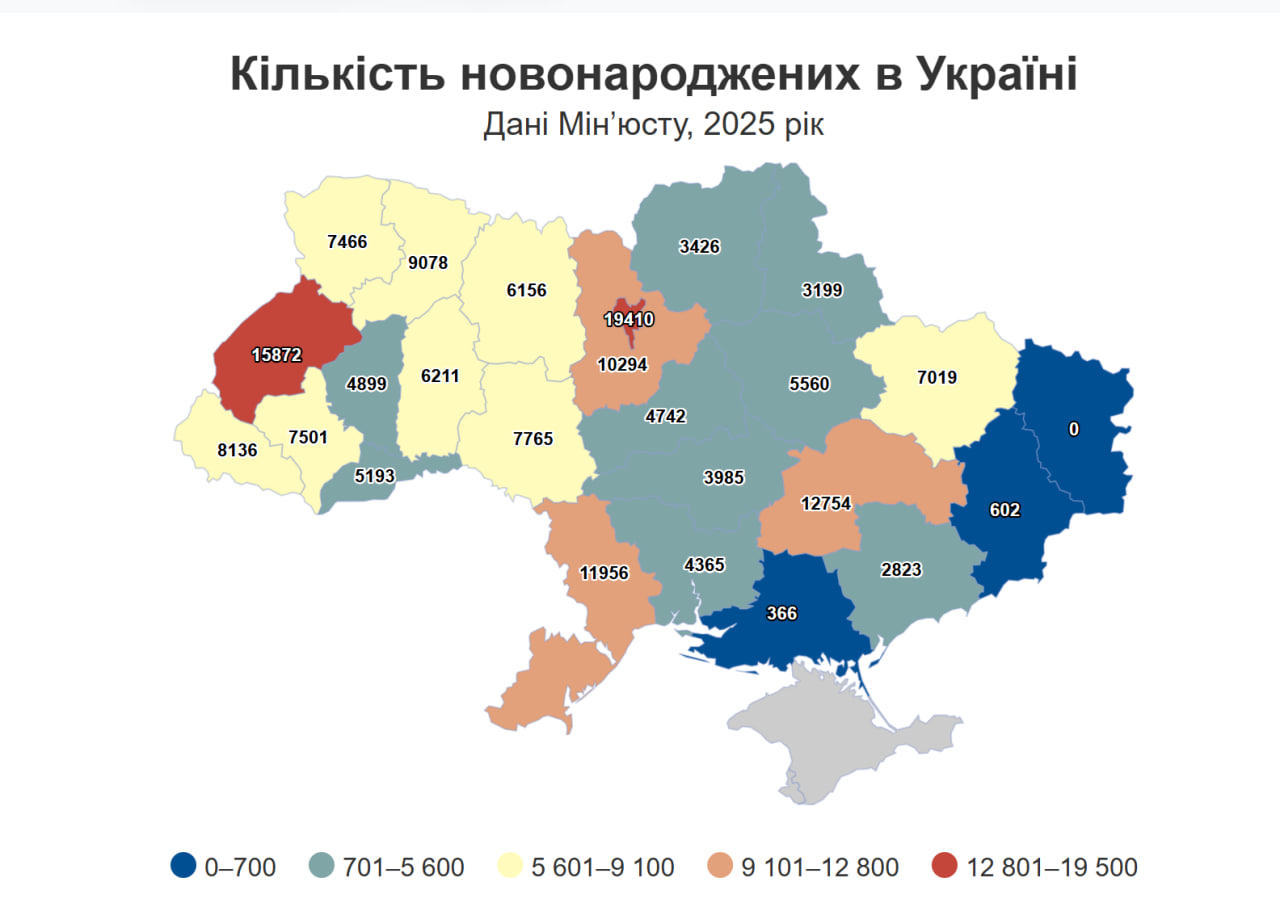 На Черкащині за минулий рік смертність перевищила народжуваність в чотири рази