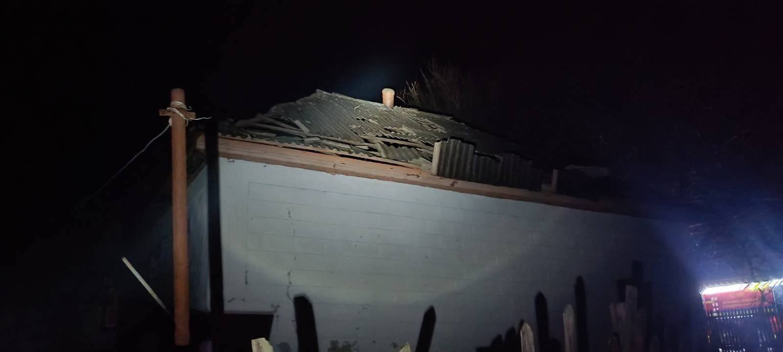 пошкоджений будинок