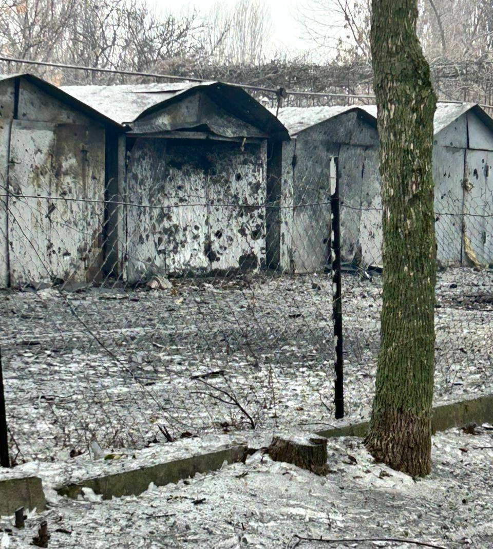 Наслідки обстрілу 28 січня