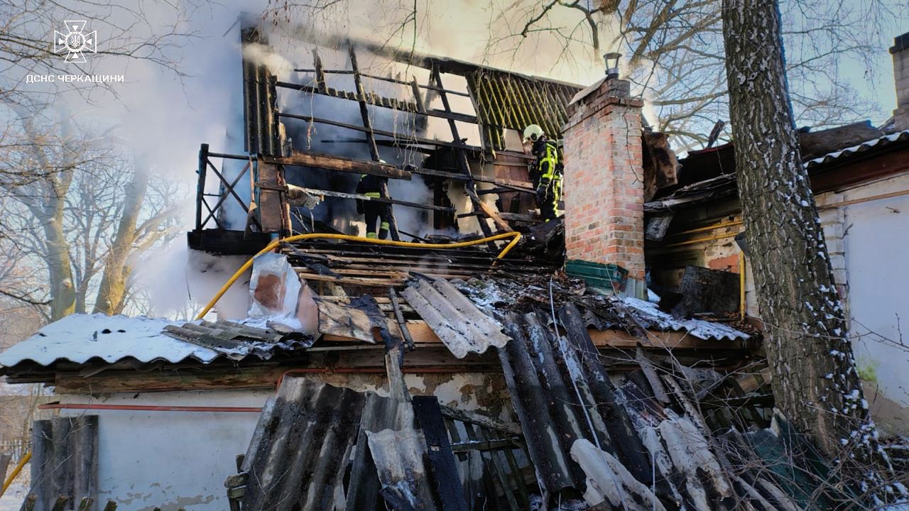На Черкащині пожежі забрали життя двох людей (ФОТО)