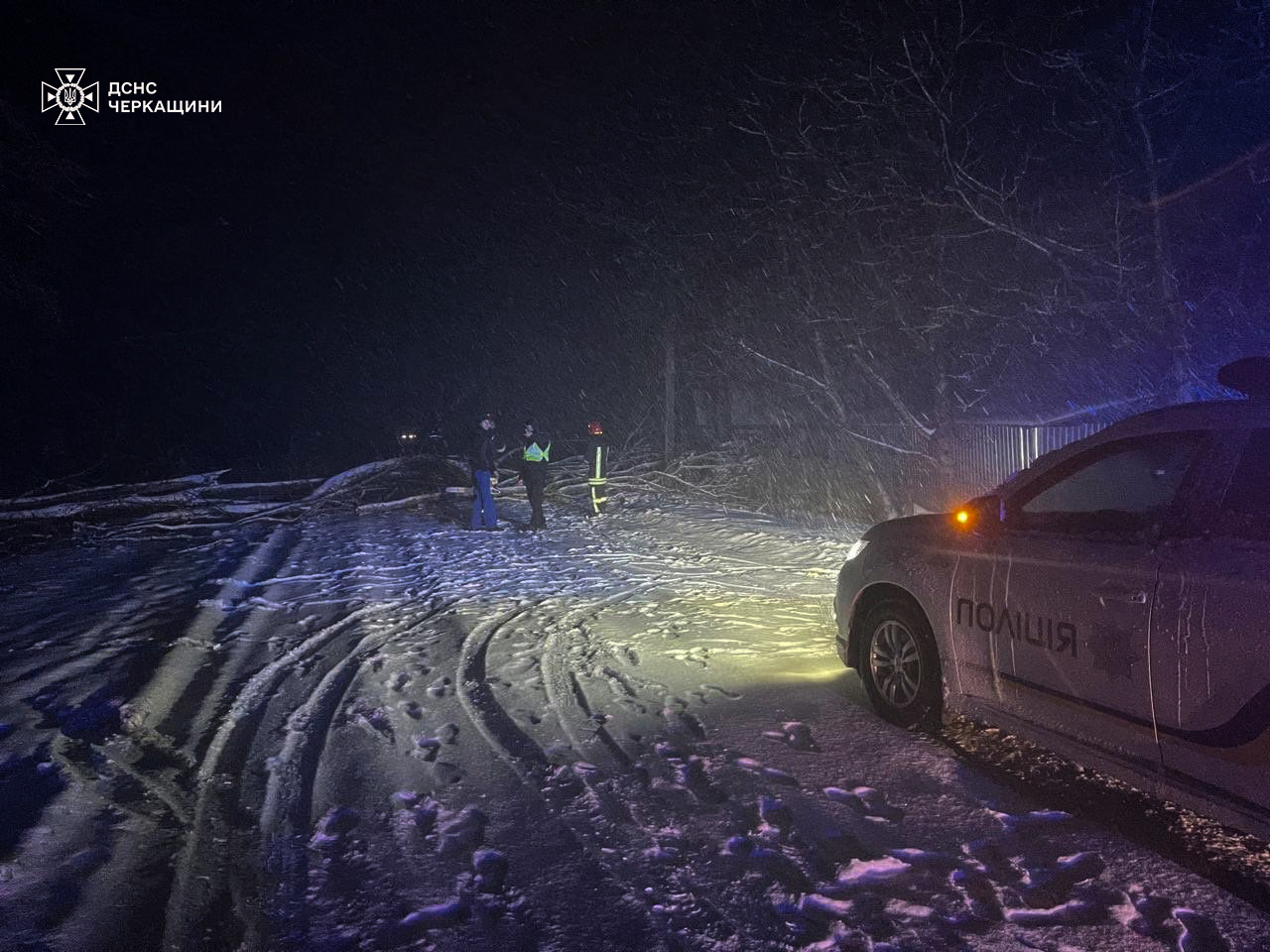 машина на дорозі