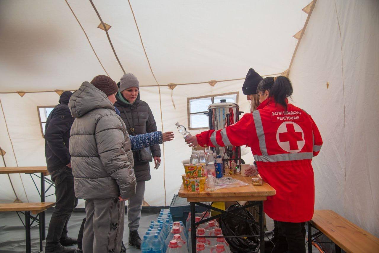 в пункті незламності