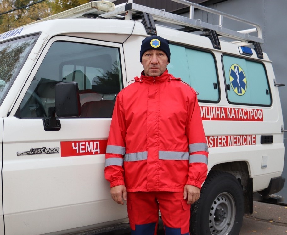 Водій черкаської екстренки отримав звання «Заслуженого працівника охорони здоров’я України»