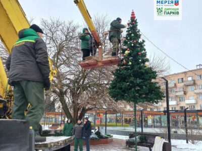 демонтаж ялинки