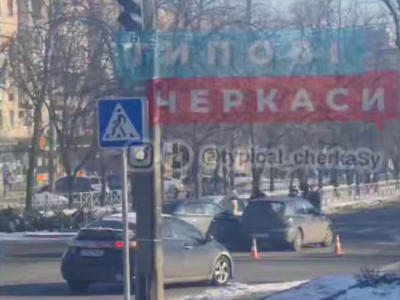 зіткнулися дві автівки у Черкасах 21 січня