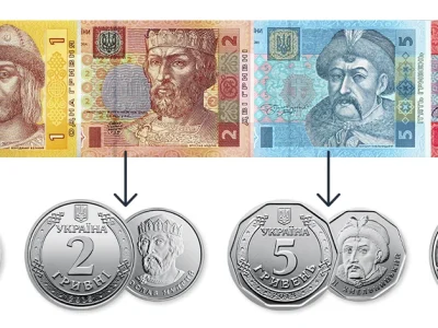 українські гривня