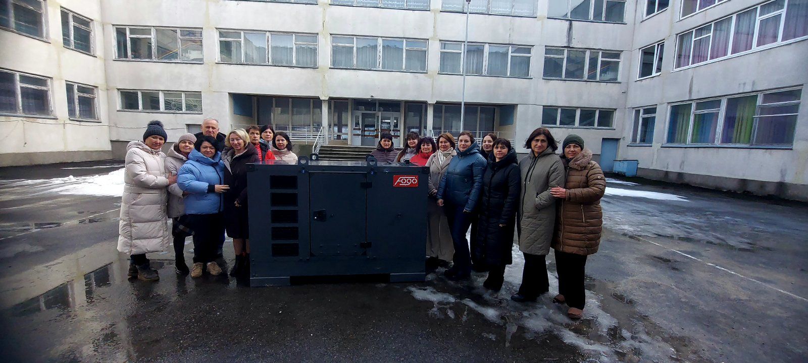 До Канева передали чотири генератори від німецького міста Фірзен