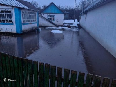підтоплене домогосподарство