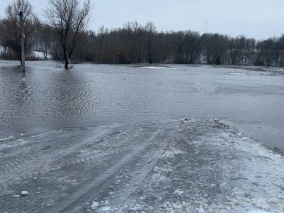 затоплена дорога