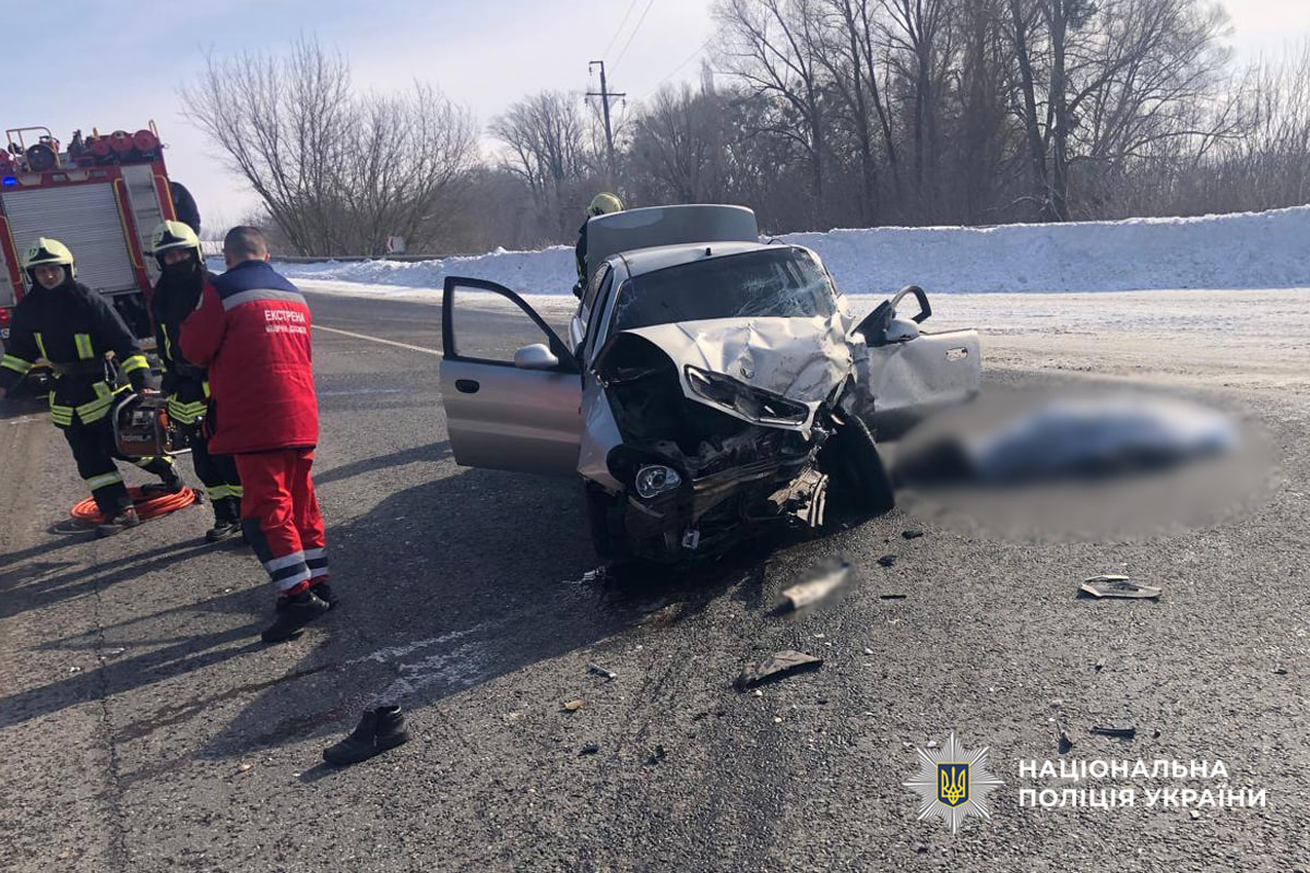 На Звенигородщині в аварії загинули двоє людей (ФОТО)