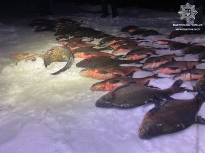 Незаконно виловлена риба