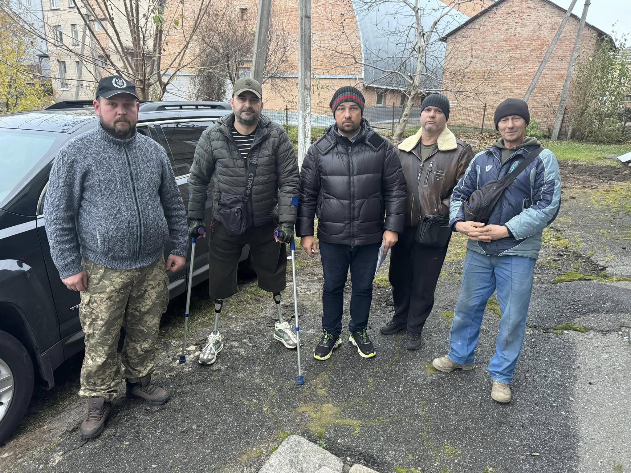 Ветерани війни в Корсуні