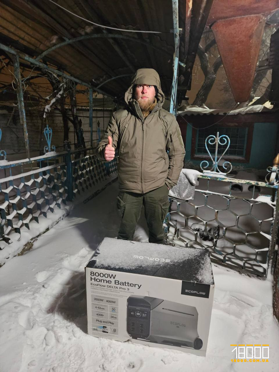 Військовий з екофлоу