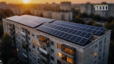 Інвертори й сонячні електростанції: як багатоповерхівки Черкас та Умані стали енергонезалежними