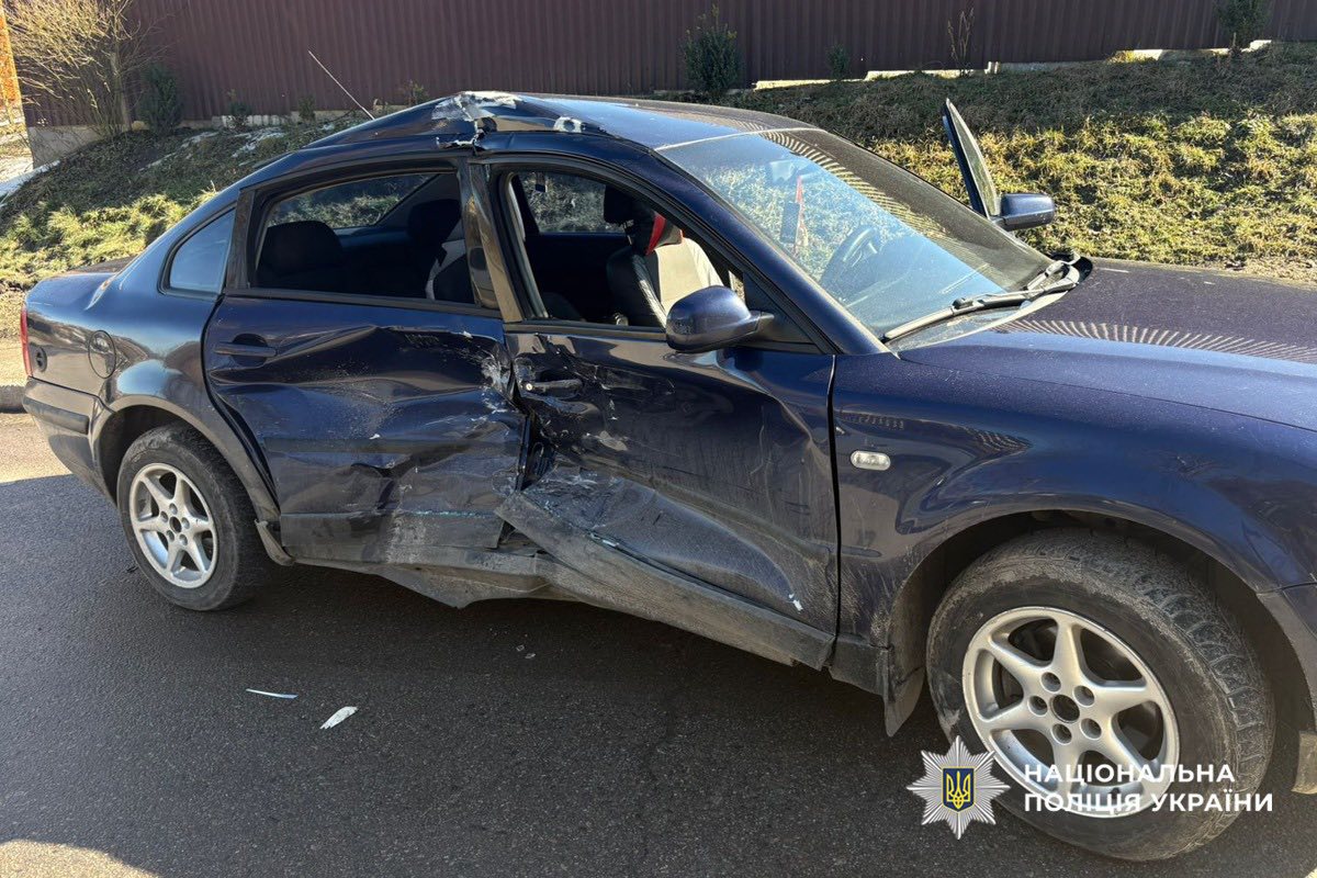 автівка після ДТП