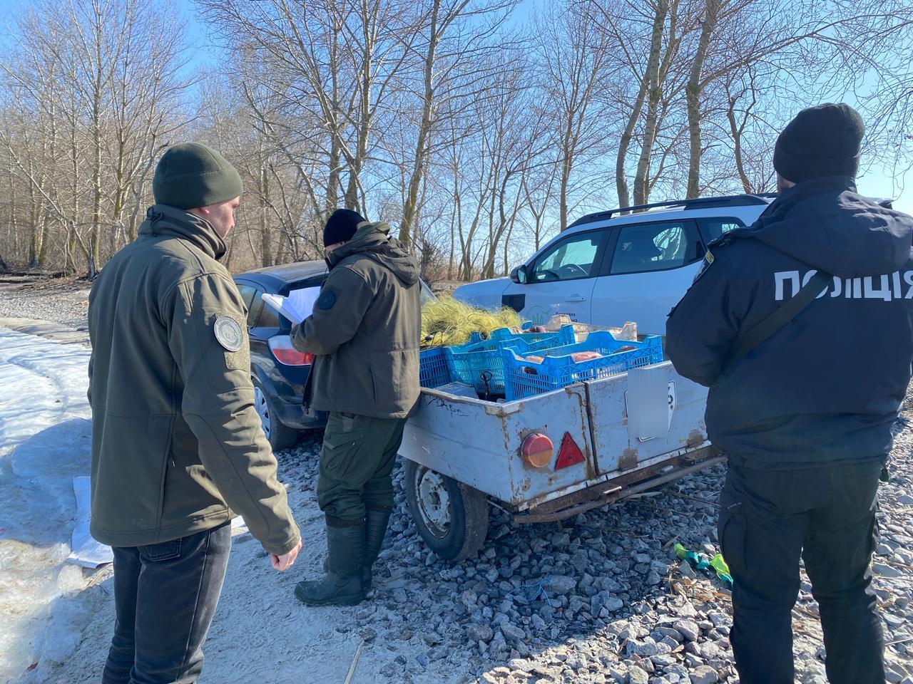 Незаконно виловлена риба