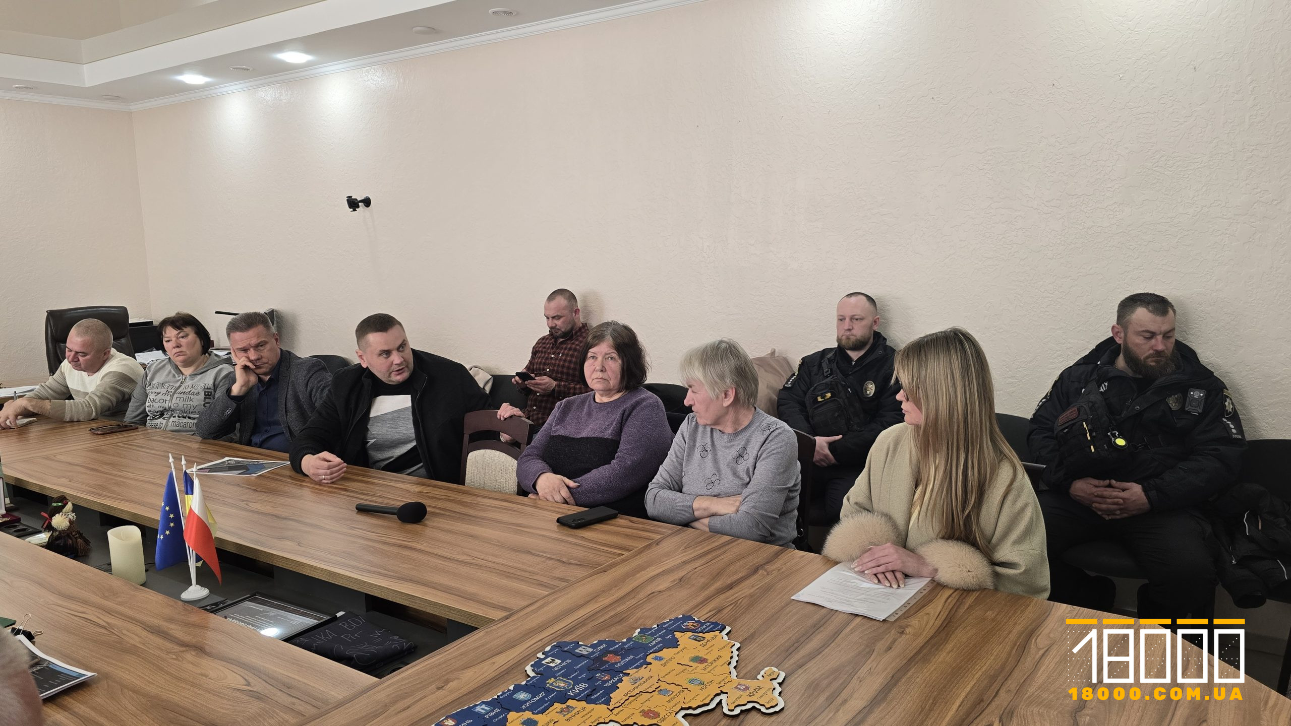 Присутні під час діалогу в Руськополянській громаді