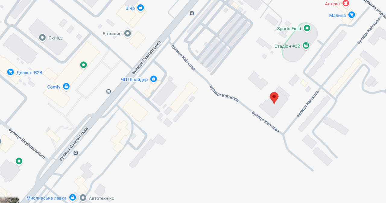 Сумгаїтська, 15 в Черкасах